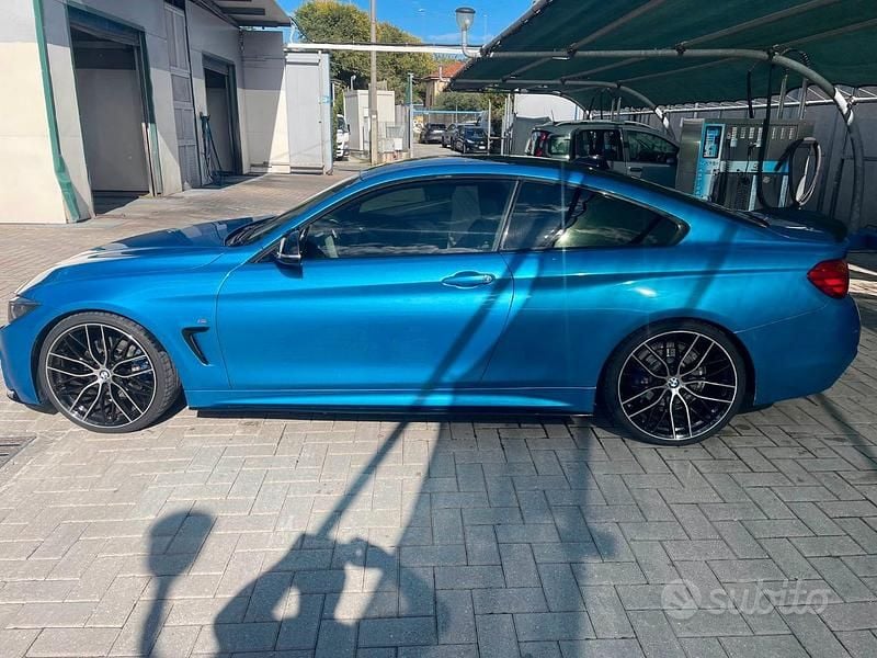 Usata BMW 428 M Sport 245 CV (180 kW) 2014 Blu Berlina
