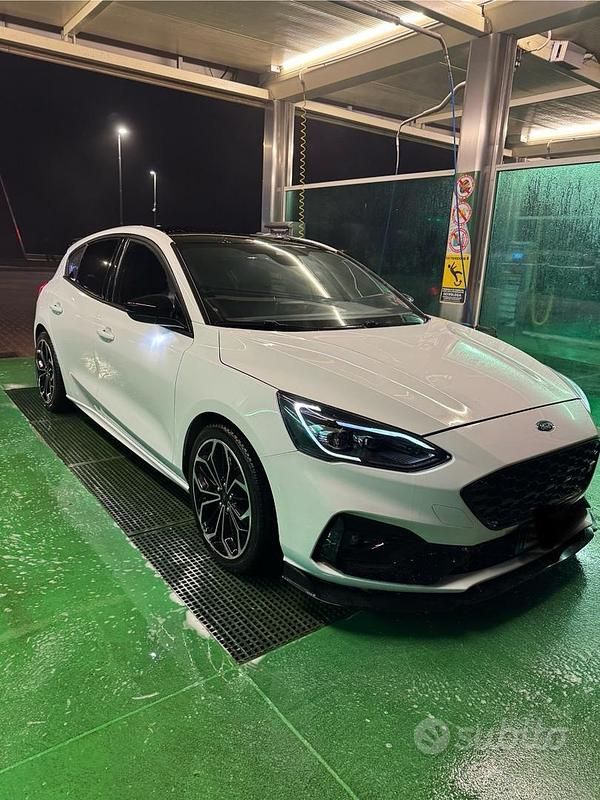 Usata Ford Focus ST-Line X 150 CV (110 kW) 2021 Bianco Berlina