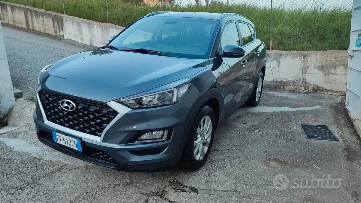 Usata Hyundai Tucson 116 CV (85 kW) 2019 Blu SUV