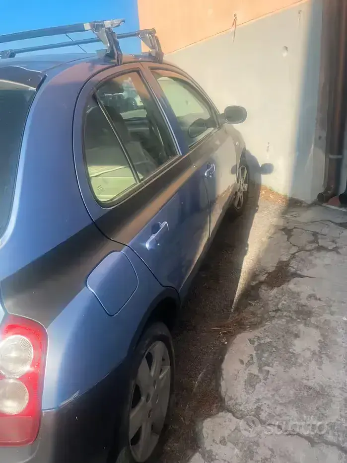 Usata Nissan Micra 88 CV (64 kW) 2003 Bluazzurro Utilitaria