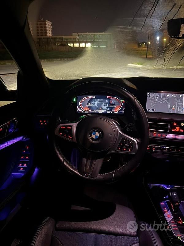 Usata BMW 116 M Sport 116 CV (85 kW) 2020 Grigio Utilitaria