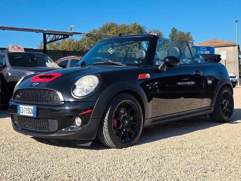 Nero Usata 2010 Mini Cooper S Cabriolet Cabrio | 9900 € - Immagine 1/4