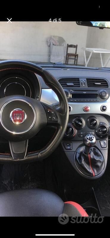 Usata Fiat 500 2015 Bianco Utilitaria