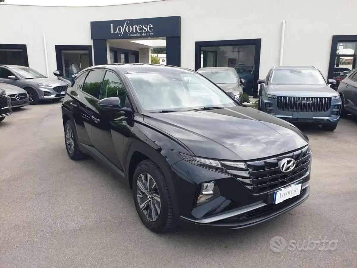Usata Hyundai Tucson 150 CV (110 kW) 2021 Nero metallizzato SUV