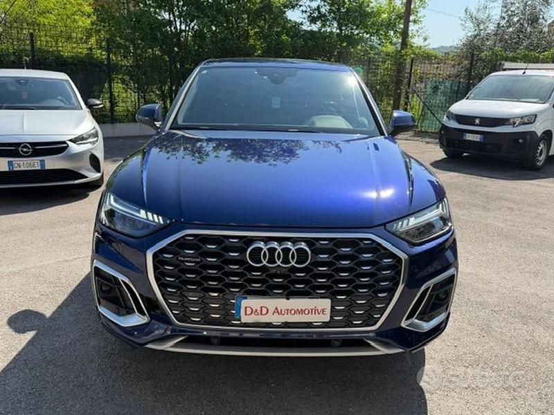 Usata Audi Q5 S-line plus 204 CV (150 kW) 2023 Blu SUV