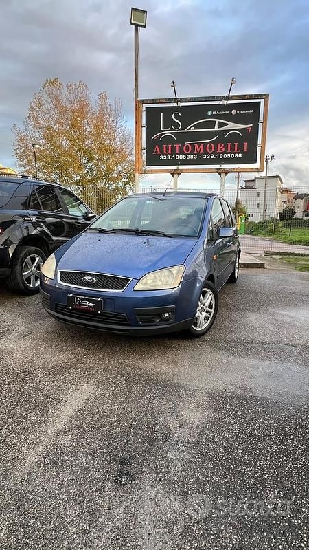 Blu Usata 2006 Ford C-MAX Ghia Monovolume | 1500 € (Ottimo prezzo) - Immagine 1/4