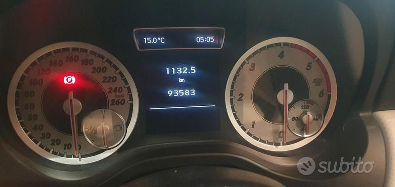 Usata Mercedes A200 2012 Grigio Berlina