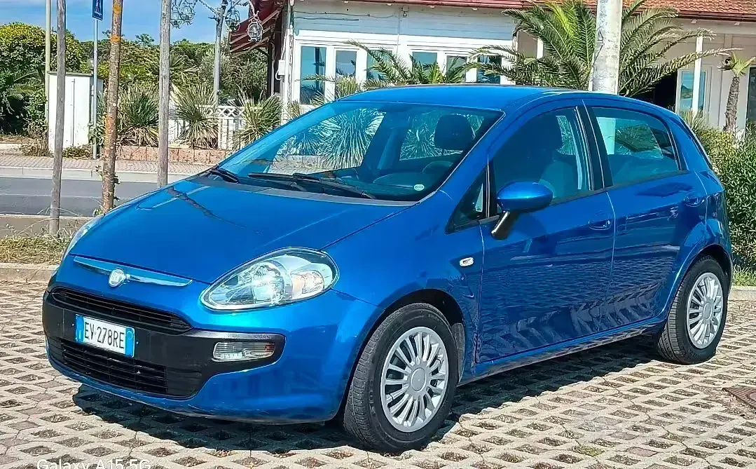 Usata Fiat Punto Evo 75 CV (55 kW) 2011 Bluazzurro Utilitaria