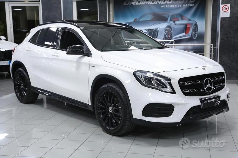 Usata Mercedes GLA200 Premium 136 CV (100 kW) 2018 Bianco SUV