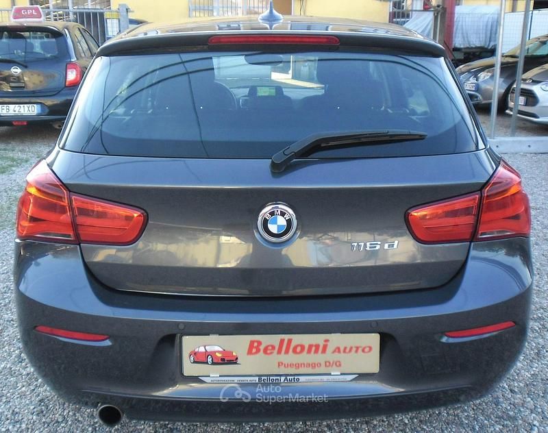 Usata BMW 116 116 CV (85 kW) 2017 Gray Utilitaria