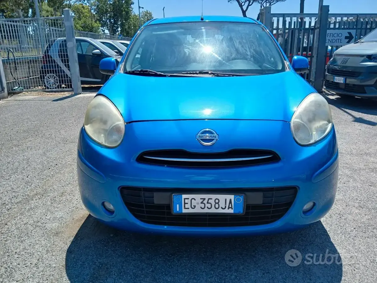 Usata Nissan Micra Acenta 80 CV (58 kW) 2012 Bluazzurro Utilitaria