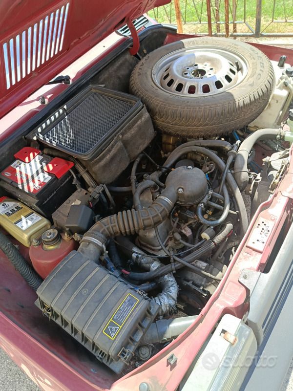 Usata Fiat Panda 39 CV (28 kW) 2000 Rosso Utilitaria