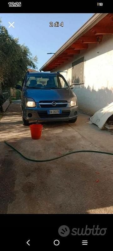 Usata Opel Agila 86 CV (63 kW) 2008 Grigio Utilitaria