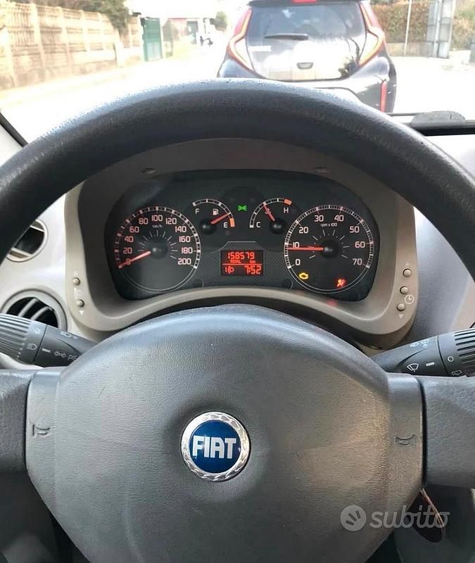 Usata Fiat Panda 2003 Giallo Utilitaria