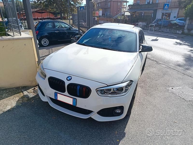 Usata BMW 120 M Sport 190 CV (139 kW) 2017 Bianco Utilitaria