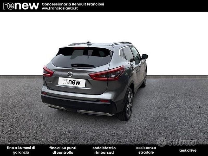 Usata Nissan Qashqai Tekna 110 CV (80 kW) 2018 Grigio scuro SUV