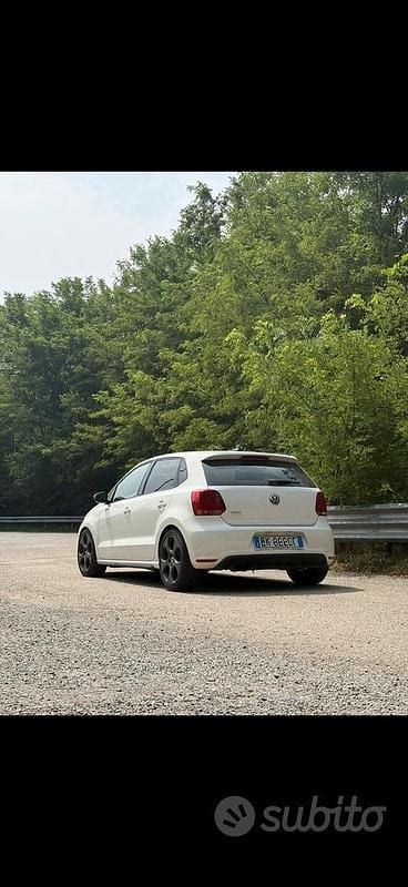 Usata VW Polo GTI 179 CV (131 kW) 2011 Bianco Berlina