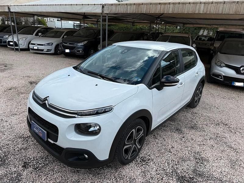Usata Citroën C3 Shine 75 CV (55 kW) 2018 Bianco Berlina