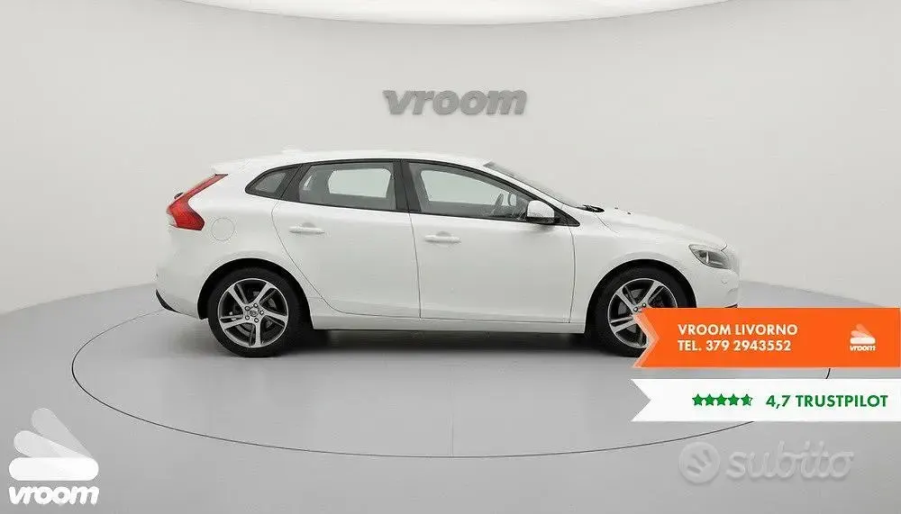 Usata Volvo V40 Business Edition 120 CV (88 kW) 2016 Bianco Berlina