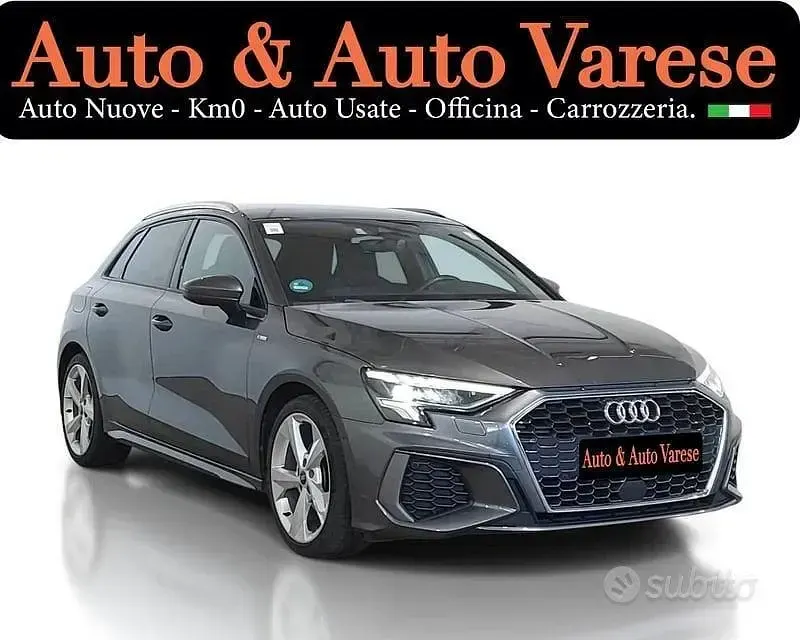 Usata Audi A3 S-Line 150 CV (110 kW) 2023 Grigio Berlina