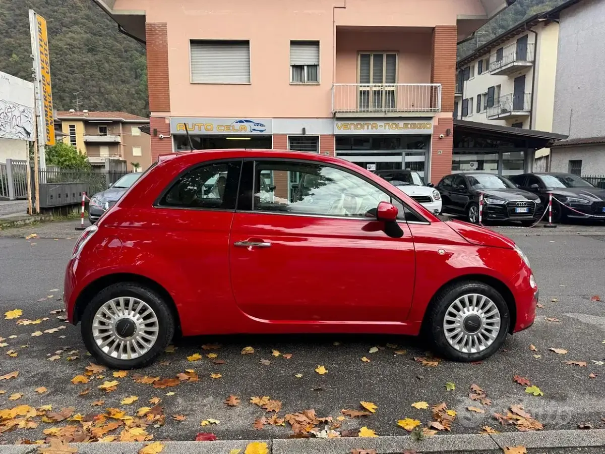 Usata Fiat 500 69 CV (50 kW) 2014 Rosso Berlina