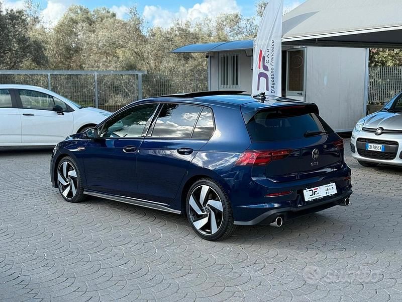 Usata VW Golf GTI 245 CV (180 kW) 2021 Blu/azzurro Berlina