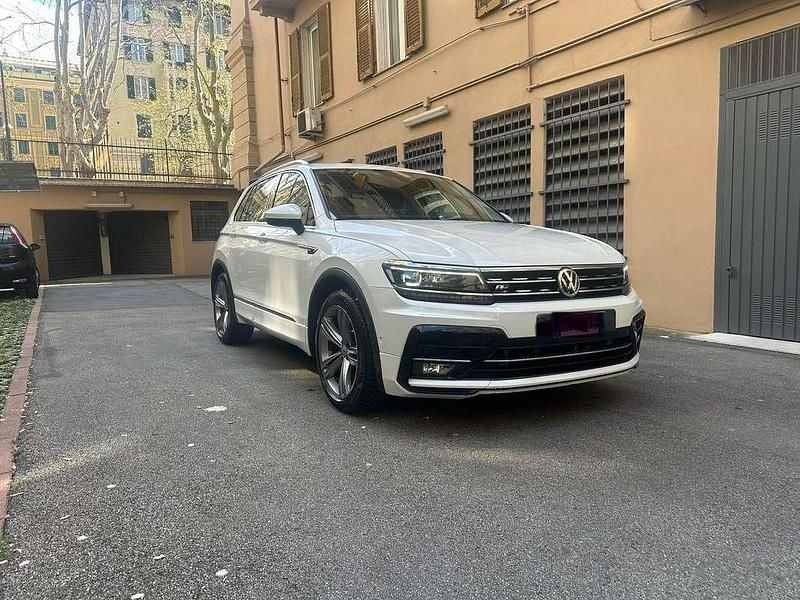 Usata VW Tiguan Advance 150 CV (110 kW) 2018 Bianco SUV