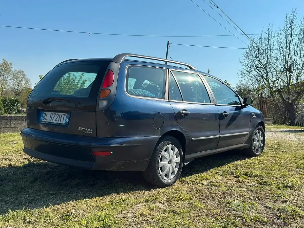 Usata Fiat Marea Weekend 105 CV (77 kW) 2000 Blu Station wagon