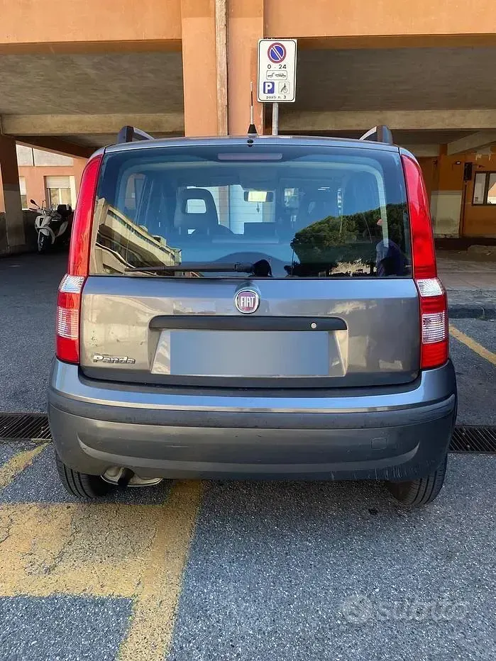 Usata Fiat Panda 69 CV (50 kW) 2012 Grigio Utilitaria