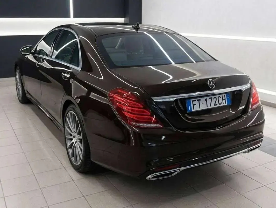 Usata Mercedes S350 Premium 258 CV (189 kW) 2014 Marrone Berlina