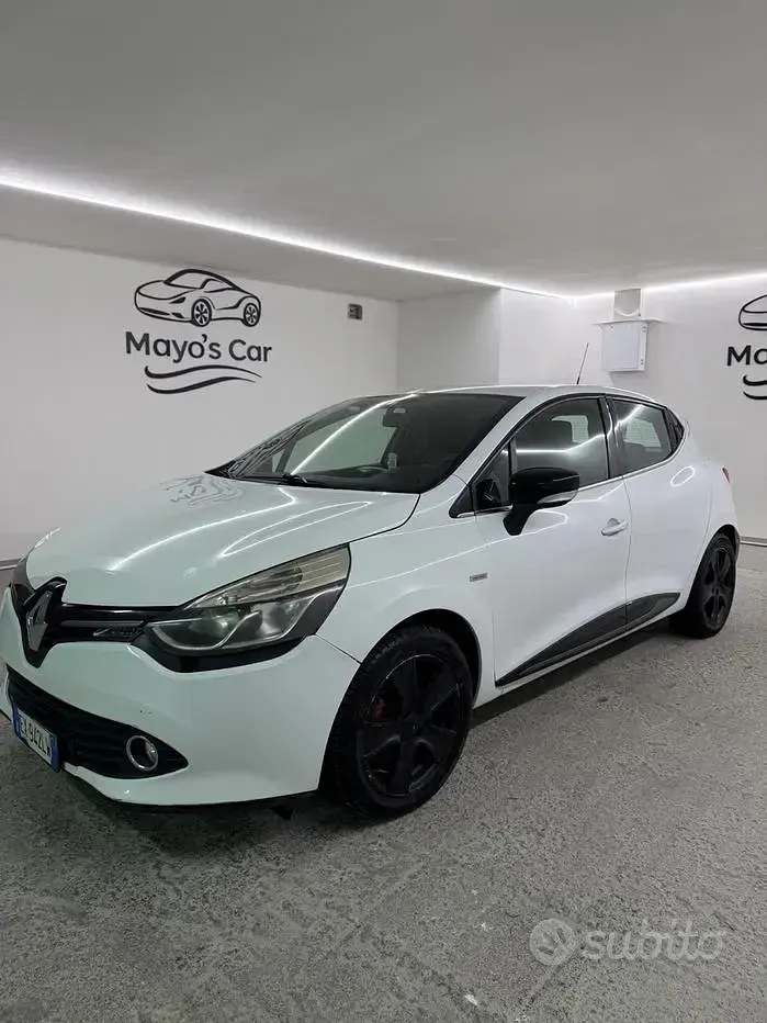 Usata Renault Clio IV 73 CV (53 kW) 2014 Bianco Berlina