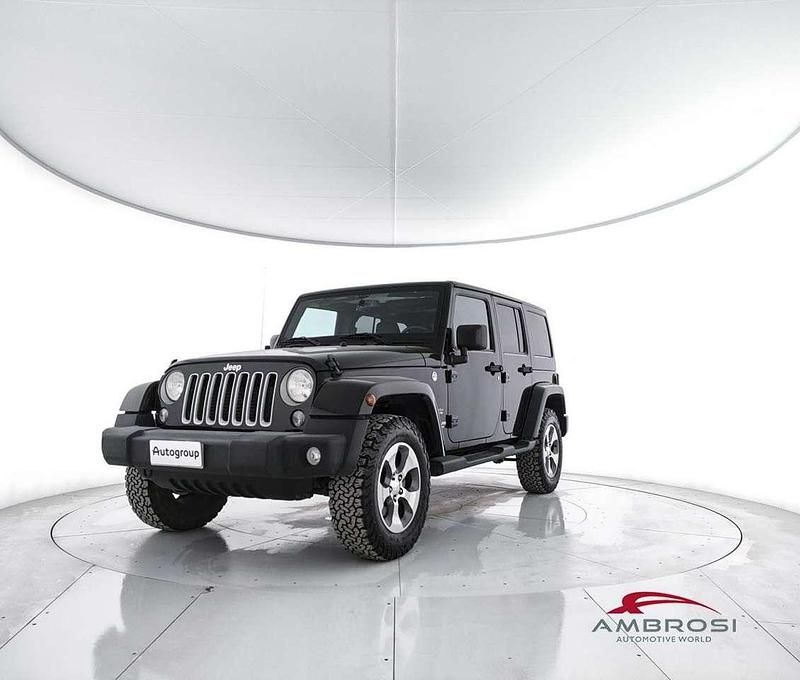 Nero Usata 2018 Jeep Wrangler Unlimited Sahara SUV | 33.300 € (Super prezzo) - Immagine 1/4