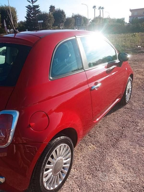 Usata Fiat 500 69 CV (50 kW) 2012 Rosso Utilitaria