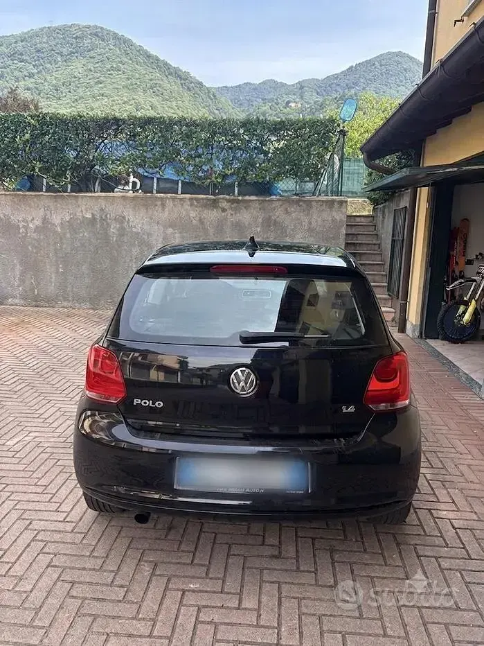 Usata VW Polo R 80 CV (58 kW) 2010 Nero Utilitaria