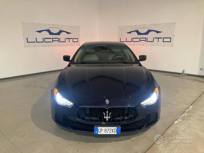 Usata Maserati Ghibli 275 CV (202 kW) 2015 Blu Coupé