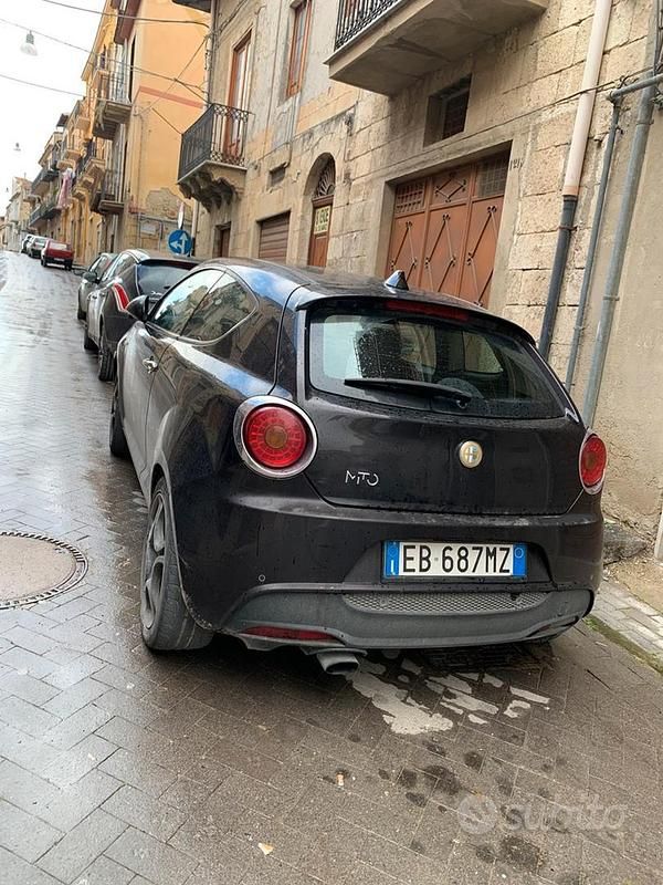 Usata Alfa Romeo MiTo 120 CV (88 kW) 2010 Nero Utilitaria