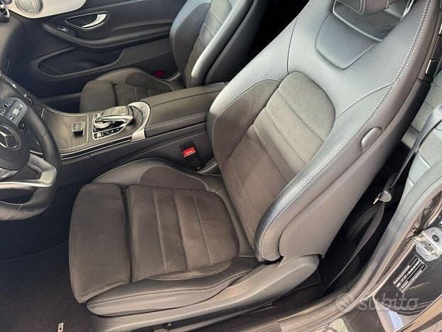 Usata Mercedes C220 Premium Plus 194 CV (142 kW) 2019 Grigio scuro Coupé