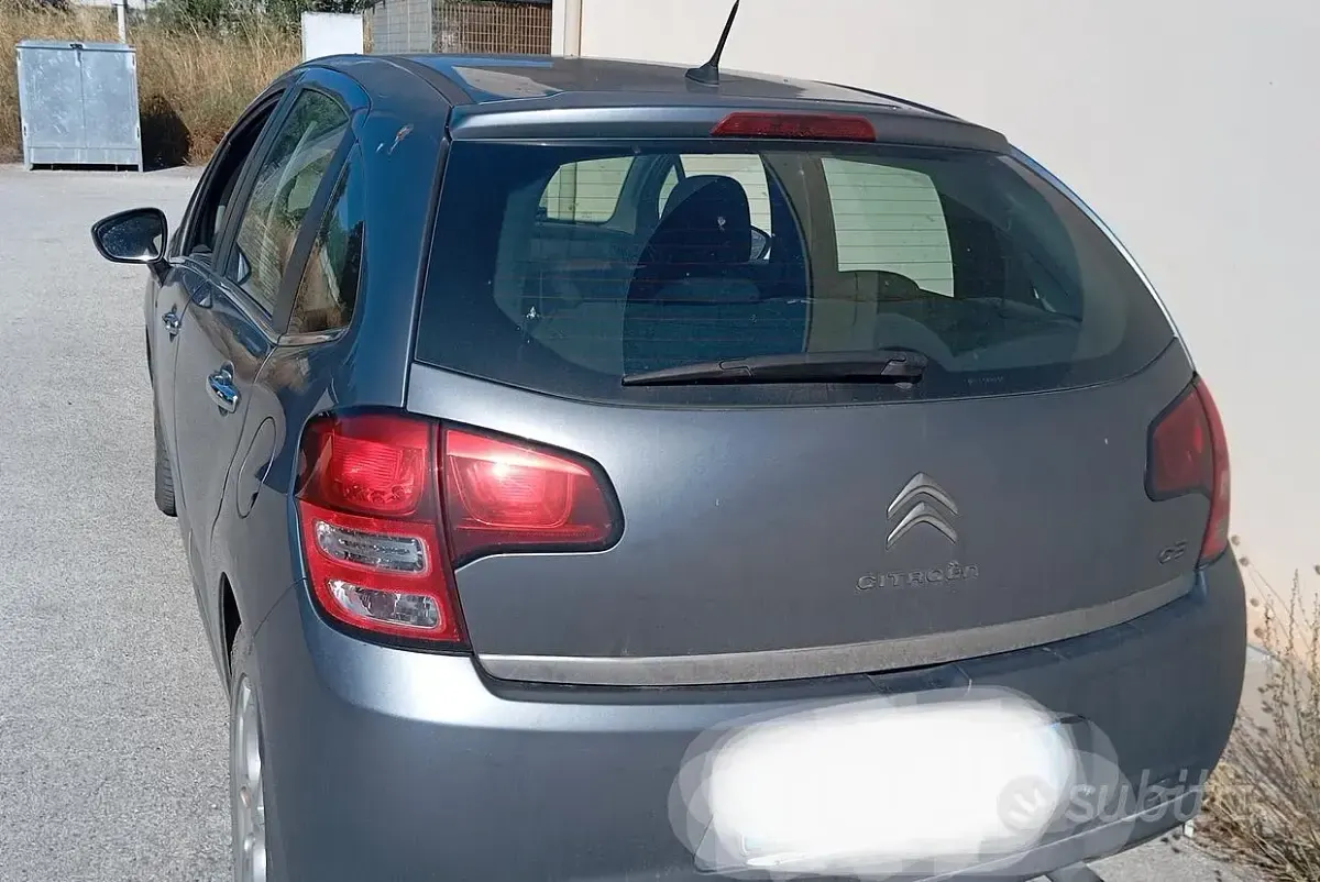 Usata Citroën C3 Exclusive 2012 Grigio Berlina