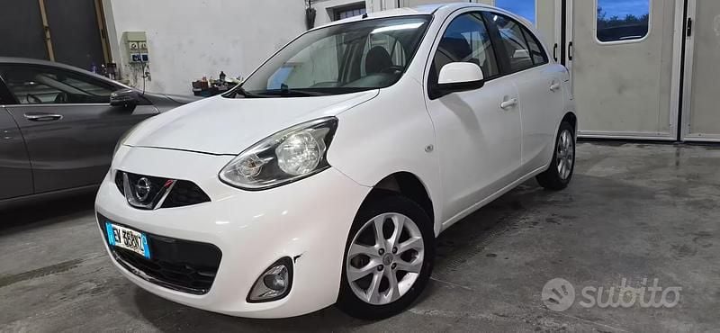 Usata Nissan Micra 80 CV (58 kW) 2014 Bianco Utilitaria