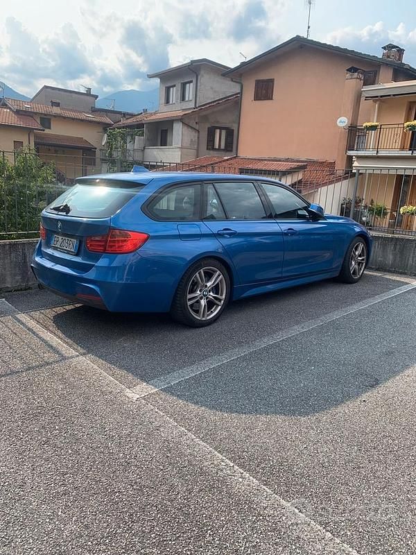 Usata BMW 320 M Sport 184 CV (135 kW) 2012 Blu Station wagon