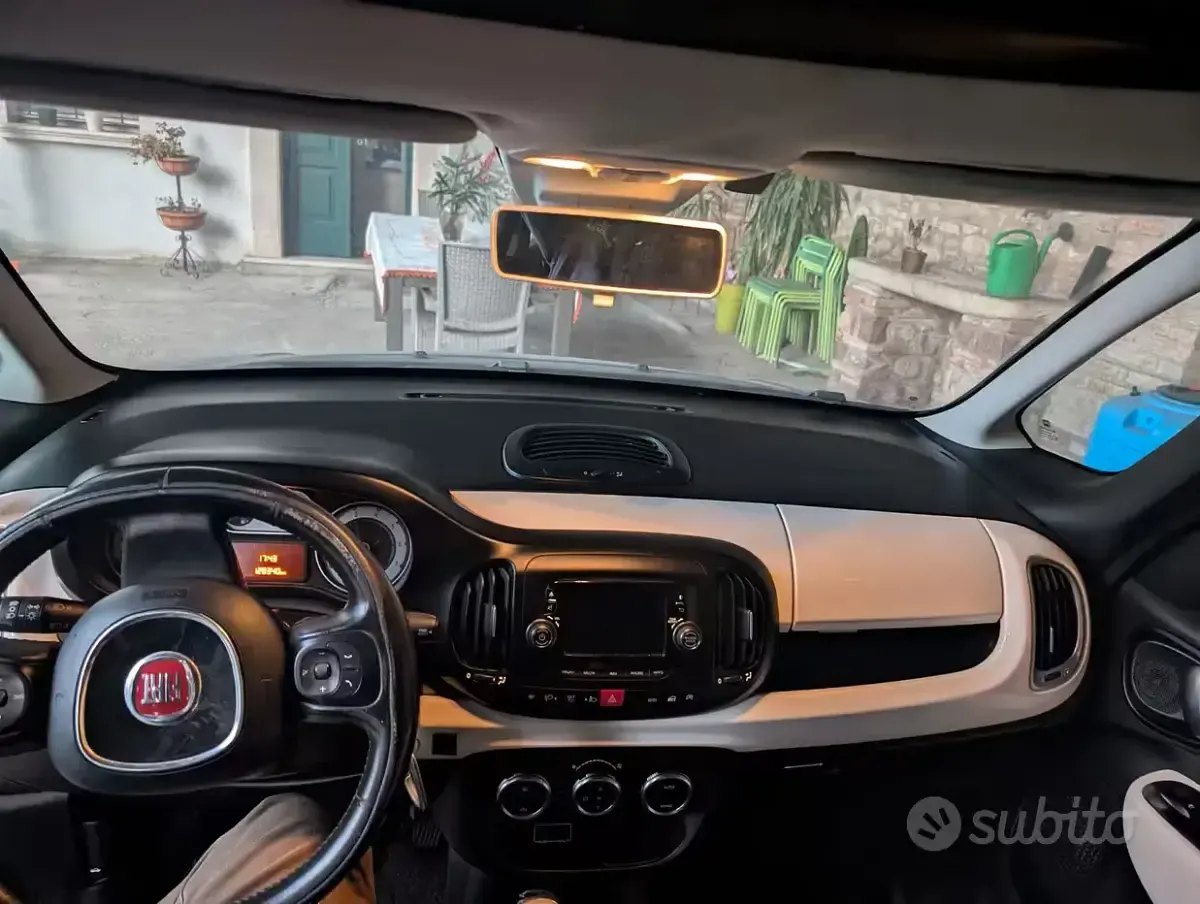 Usata Fiat 500L 95 CV (69 kW) 2016 Nero Monovolume