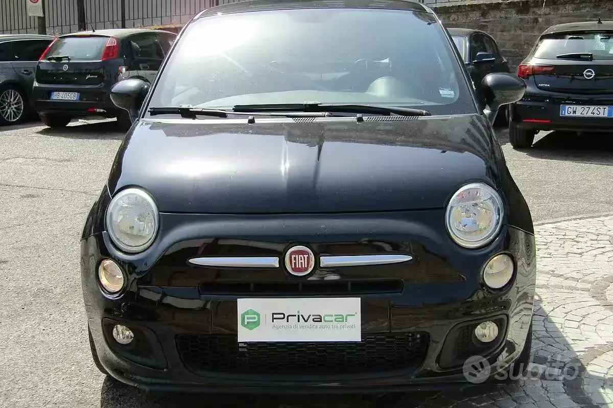 Usata Fiat 500 S 69 CV (50 kW) 2015 Nero Utilitaria