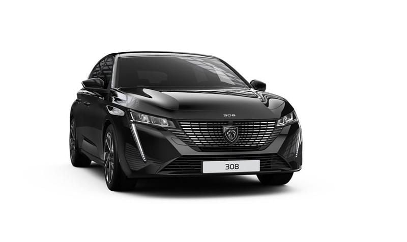 Nuova Peugeot 308 Allure 136 CV (100 kW) 2025 Nero Utilitaria