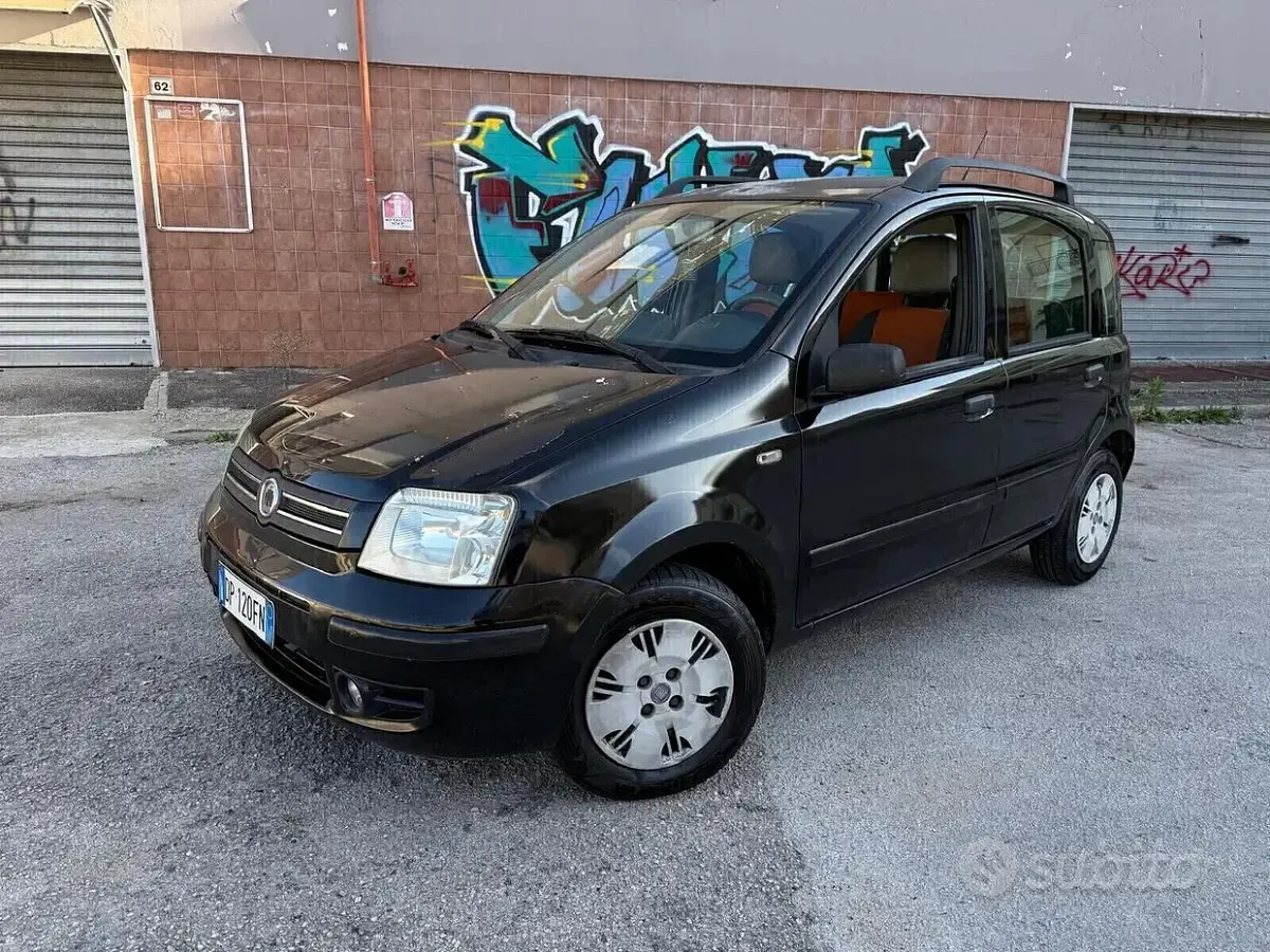 Usata Fiat Panda Dynamic 60 CV (44 kW) 2009 Nero Utilitaria