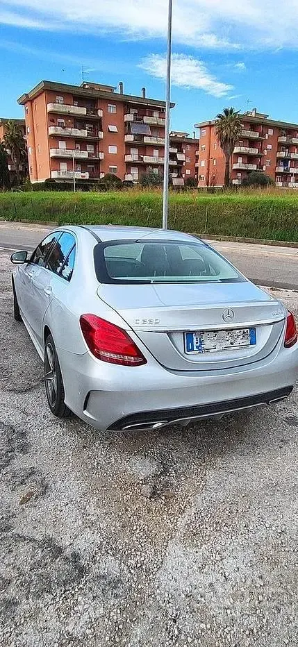 Usata Mercedes C220 Premium 170 CV (125 kW) 2014 Grigio Berlina