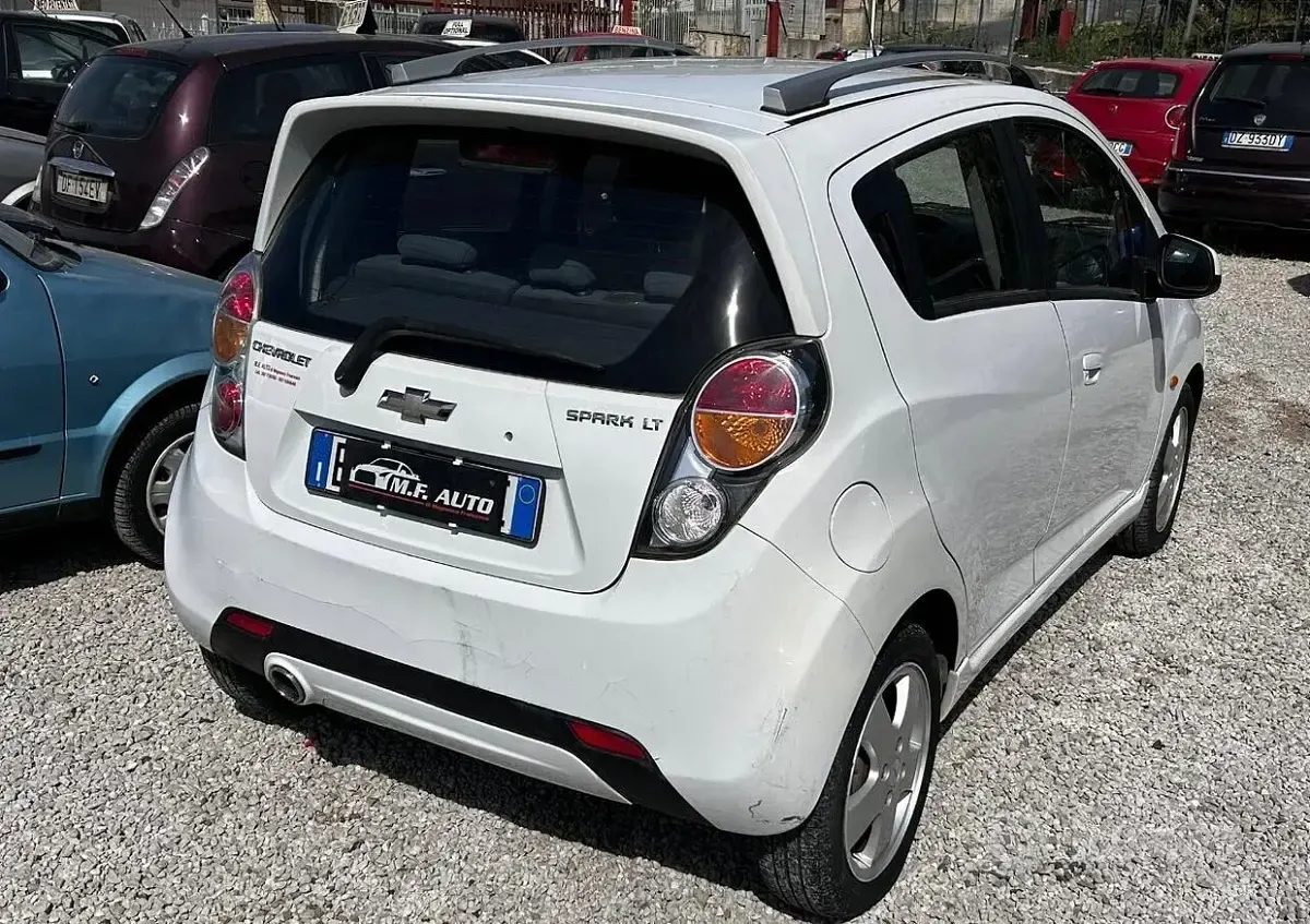 Usata Chevrolet Spark LS 65 CV (47 kW) 2013 Bianco Utilitaria