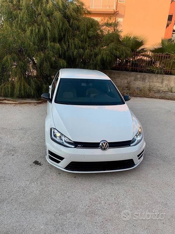Usata VW Golf VII R-line 2016 Bianco Berlina