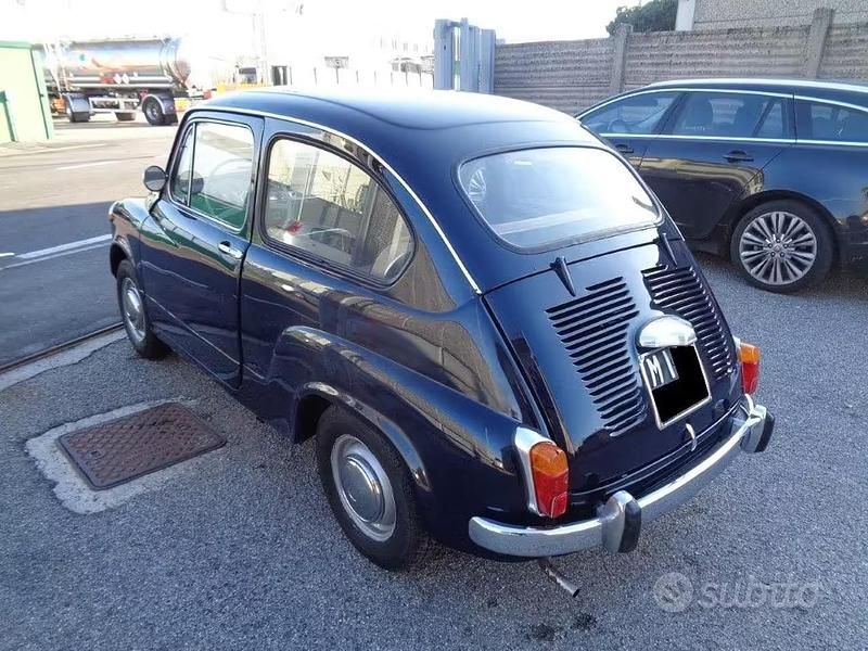 Usata Fiat 600D 1960 Blu Utilitaria