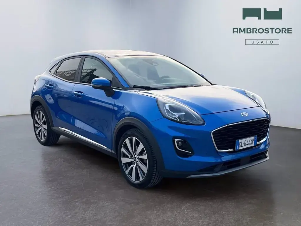Second-hand Ford Puma Titanium X 125 CP (91 kW) 2023 Albastru SUV
