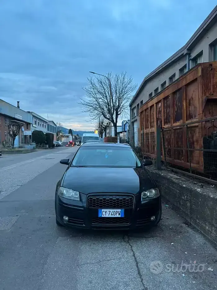 Usata Audi A3 140 CV (102 kW) 2006 Nero Utilitaria